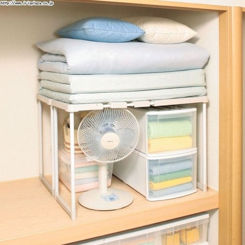 2個セット】伸縮 整理棚 押し入れ収納 SOR-370 K247654 │アイリス