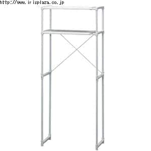 ランドリーラック 横幅伸縮タイプ LR-155P ホワイト K248582│アイリス