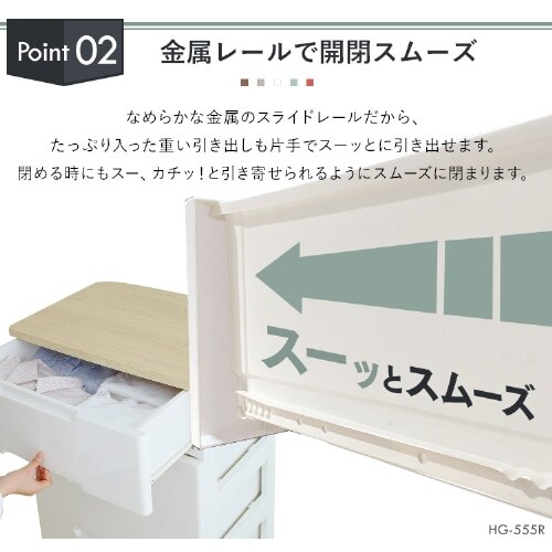 �y�󂠂�z �`�F�X�g 5�i ���[�{�b�N�X �^���X �E�b�h�g�b�v�`�F�X�g HG-555 �X���[�L�[�u���[_6