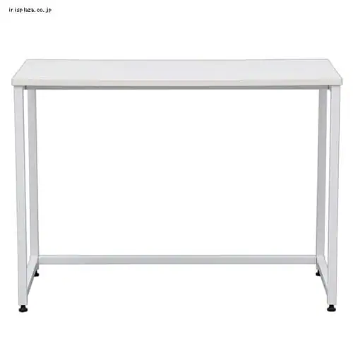 机 デスク ラック付き 幅100cm FDK-130 ブラウン/シルバー_4