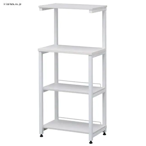 机 デスク ラック付き 幅100cm FDK-130 ブラウン/シルバー_5