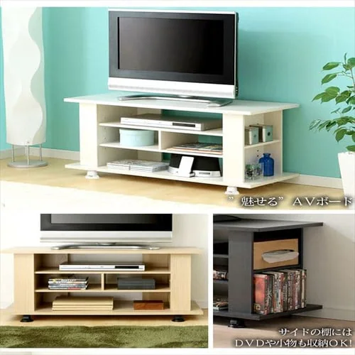 テレビ台 オープンタイプ 100cm OAB-100 ブラウン_3