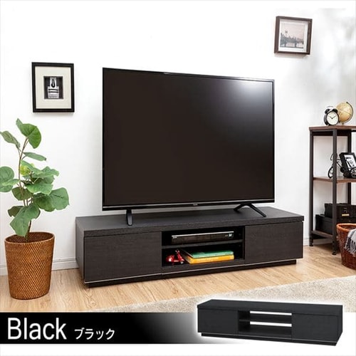 ボックステレビ台 150cm BAB-150 ウォールナット K254015 │アイリス