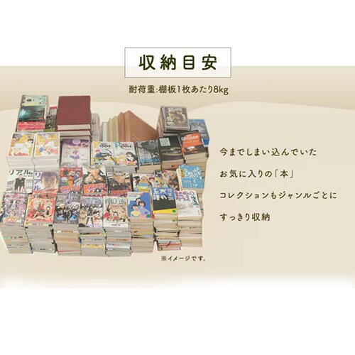 回転コミックラック CR-1000 ブラウン K250229 │アイリスオーヤマ公式