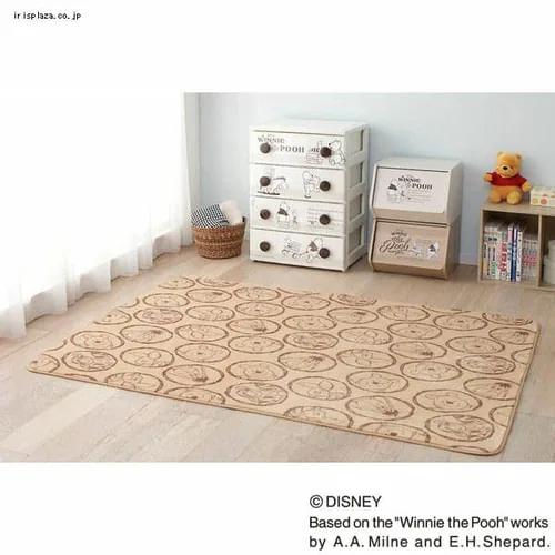 キャラクタースタックボックス 扉付き くまのプーさん CSTB-400D 全2色_2