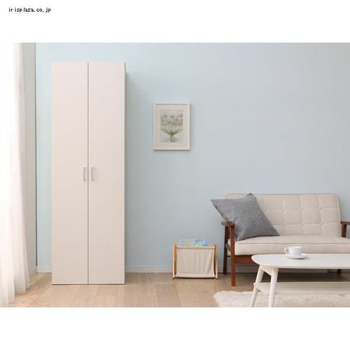 ワードローブ クローゼット ハンガーラック WDR-1860 オフホワイト