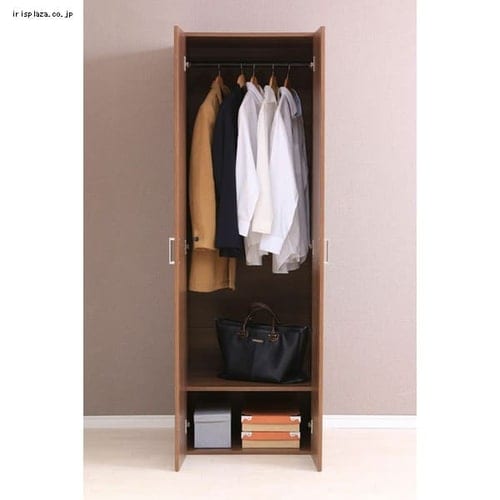 ワードローブ クローゼット ハンガーラック WDR-1860 オフホワイト