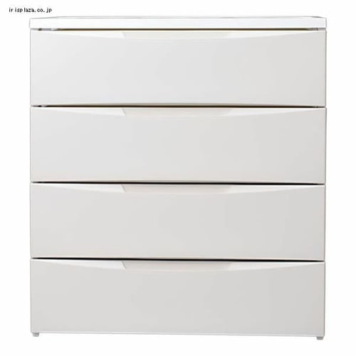 チェスト 4段 収納ボックス タンス ルームチェスト RC-724 ホワイト