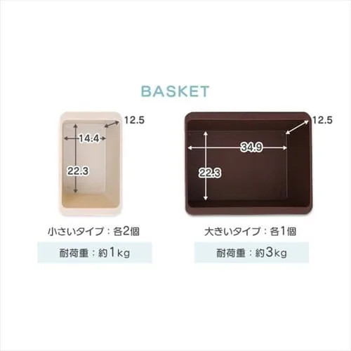 おもちゃ 収納 ボックス 絵本棚付き STHR-13 キャロット_15