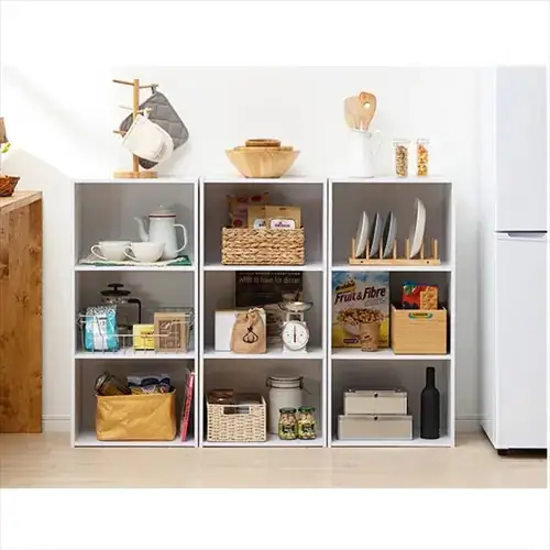 カラーボックス 3段CX-3 ナチュラルオーク_4