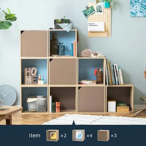 【扉あり/扉なし】カラーキュビック_13