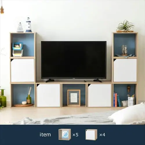 【扉あり/扉なし】カラーキュビック_15