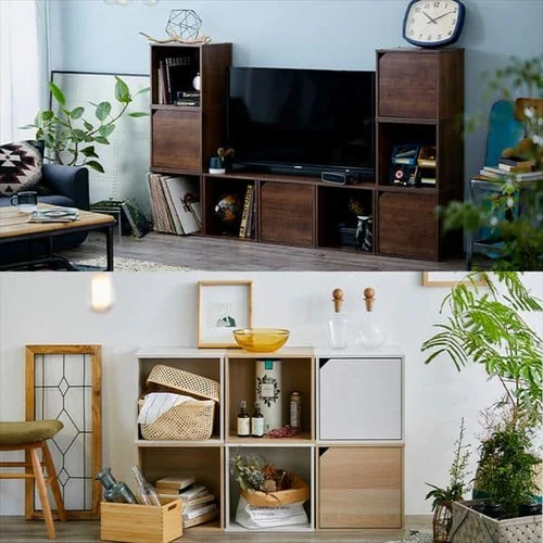 【扉あり/扉なし】カラーキュビック_19