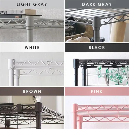 スチールラック 幅75cm 4段 カラーメタルラック CMM-75144 全6色_14