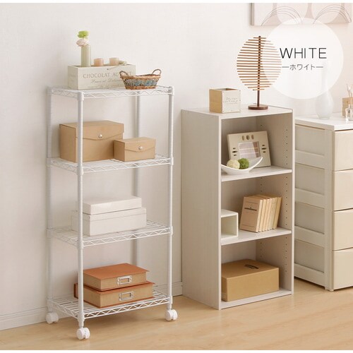 �y2��Z�b�g�z�X�`�[�����b�N ��44.5cm 4�i �J���[���^�����b�N �L���X�^�[�t�� CBM-44104 �u���E��_10