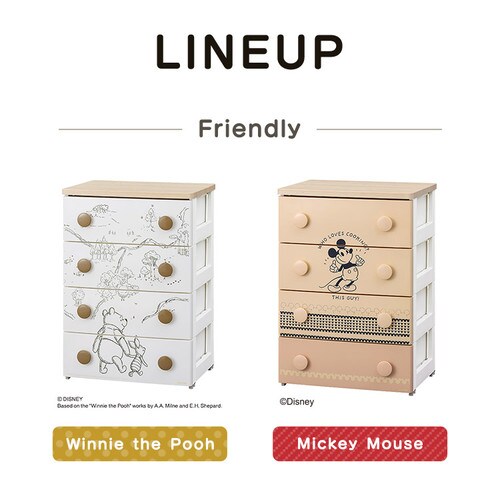 �L�b�Y �`�F�X�g 4�i ���[�P�[�X �~�b�L�[ NHG-W554�@_9