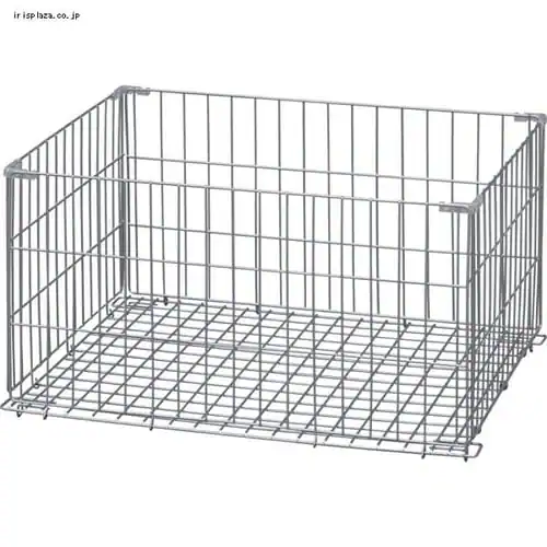 ワイヤーコンテナ WCO-LL 全2色 【単品・4個セット】_4