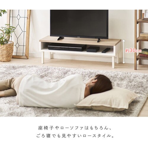 �y�󂠂�z�e���r�� ��95cm �E�b�hAV�{�[�h WAB-950 �E�H�[���z���C�g�^���C�g�i�`������_9