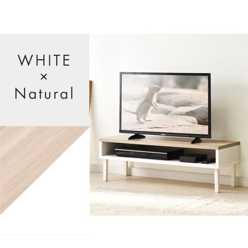 �y�󂠂�z�e���r�� ��95cm �E�b�hAV�{�[�h WAB-950 �E�H�[���z���C�g�^���C�g�i�`������_12