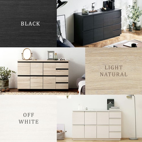 リビングキャビネット RCB-1190 オフホワイト K290867 │アイリス