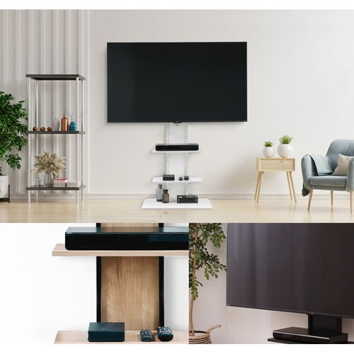 テレビ台 スタンドタイプ UTS-700R-LN ライトナチュラル【代引き不可