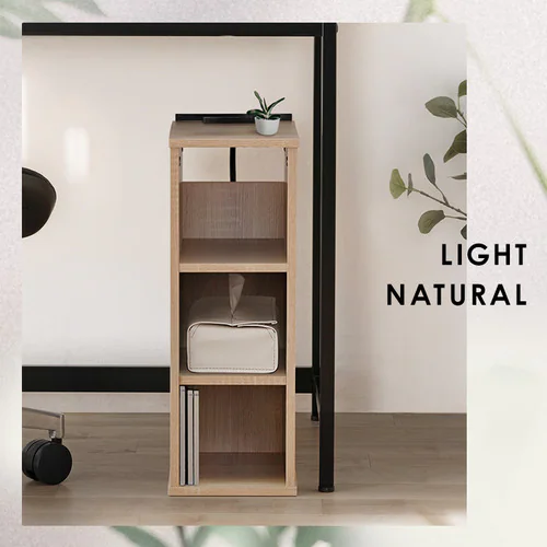 ナイトテーブル棚付き NTB-180R ブラック_5