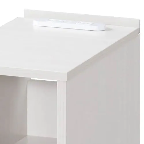 ナイトテーブル扉付き NTB-180T ブラック_17