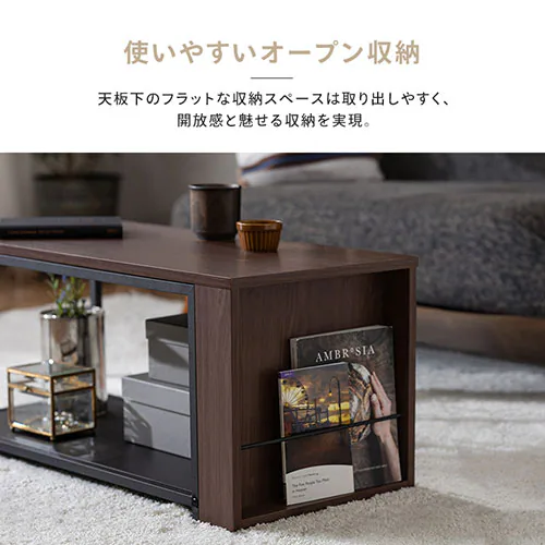 テーブル 伸縮センターテーブル SCT-795 ナチュラル/ブラック_13