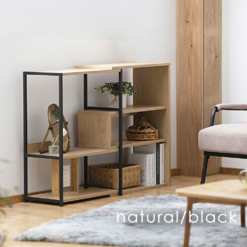 収納棚 オープンラック スライドオープンシェルフ ロータイプ SOS-797