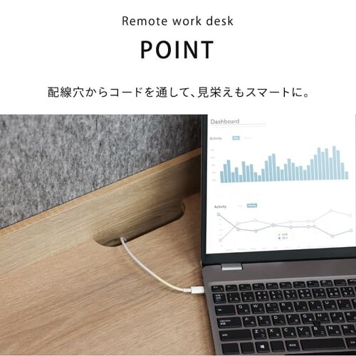 �� �f�X�N �p�[�e�[�V���� �����[�g���[�N �z�� RWD-8014 �O���[/�i�`������_13