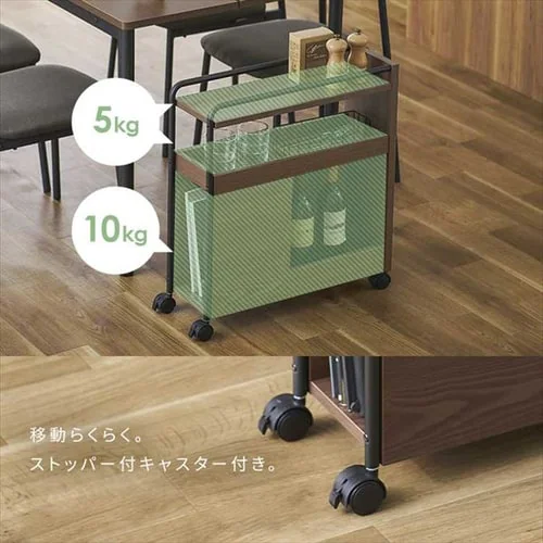 ダイニングテーブルセット ワゴン付き DTS-WGSL ナチュラル_16