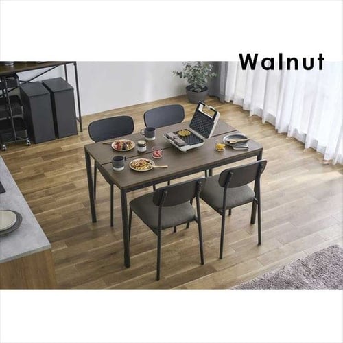 ダイニングテーブルセット DTS-SL ウォールナット K297360 │アイリス