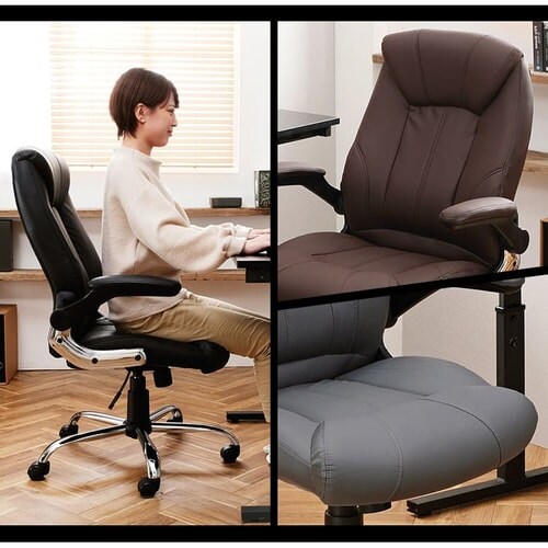 �֎q �`�F�A ���U�[�`�F�A �A�[�����X�g�t�� OFC-LE �u���E��_2