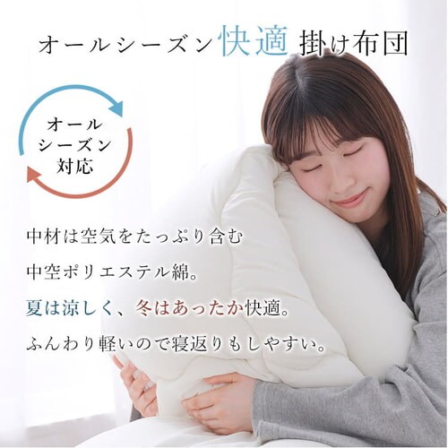 ふっくら布団 9点セット KFS-F9S ブラウン K518517 │アイリスオーヤマ