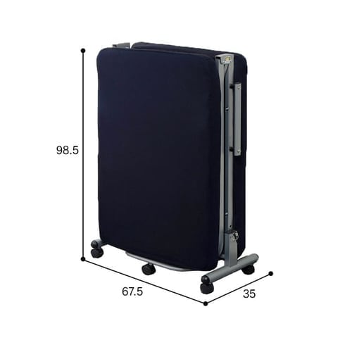 ベッド ミニサイズ 折りたたみ 14段階リクライニング 厚さ7cm OTB-MN