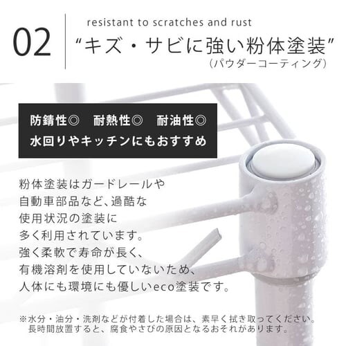 �X�`�[�����b�N ��55cm 4�i �J���[���^�����b�N �E�b�h�{�[�h�t�� CMM-55104B �z���C�g_12