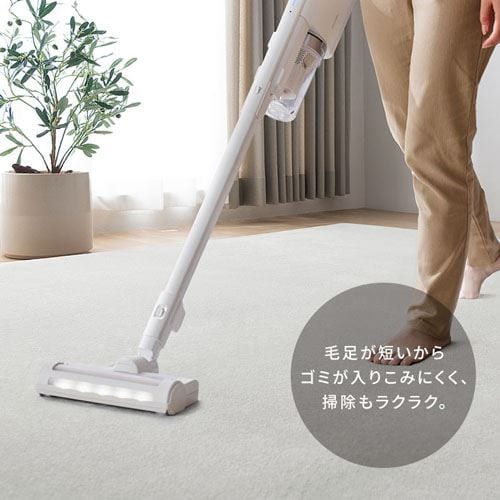 ラグ ラ・クッションラグ 185cm×185cm 2畳 厚さ3cm ライトグレー ACRB