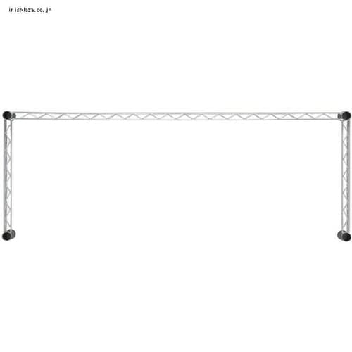 メタルラック コの字バー 幅120cm MR-120BK (ポール直径25mm) K530731