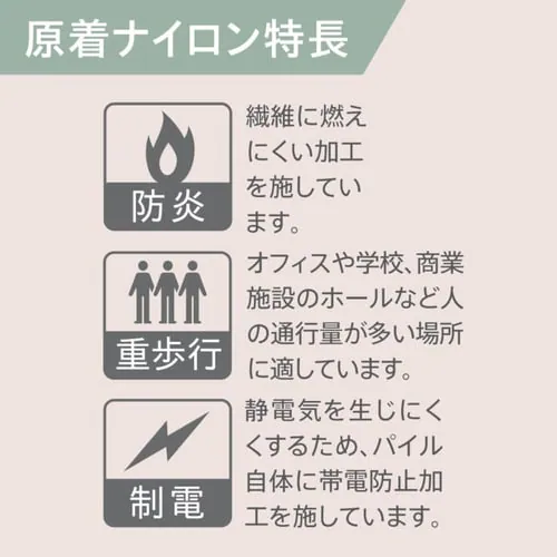 【20枚セット】タイルカーペット 50×50 プレデコリプラインシリーズ NRP501-PZ サファリ_3