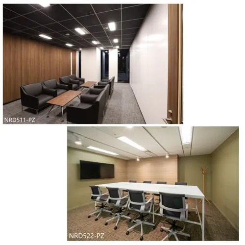 【20枚セット】タイルカーペット 50×50 クラスデコレイドシリーズ NRD523-PZ ダークブラウン_4