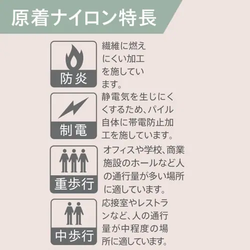 【20枚セット】タイルカーペット 50×50 Nスクエアシリーズ NS503-PZ チャコールグレー _6
