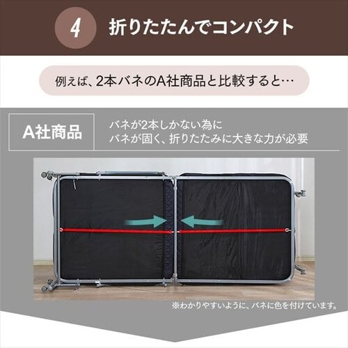 ベッド シングル 折りたたみ 電動 リクライニング 厚さ10cm OTB-FDN