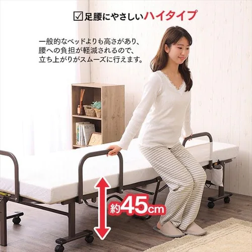 折りたたみ電動リクライニングベッド OTB-BDH_31