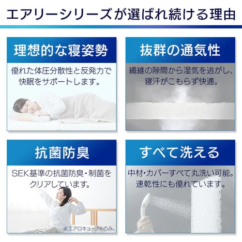 �}�b�g���X �_�u�� �G�A���[�}�b�g���X �ۂ��Ɛ􂦂� �R�ۖh�L �O�܂� ����5cm MAR-D �x�[�W��_2