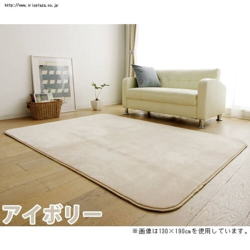 ���O�J�[�y�b�g �q�[�g�v���X2 �y190�~190cm�z OHM-1919 �s���N_4