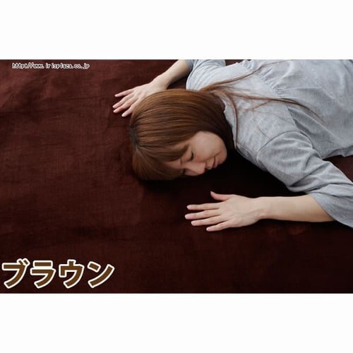 ���O�J�[�y�b�g �q�[�g�v���X2 �y190�~190cm�z OHM-1919 �s���N_19