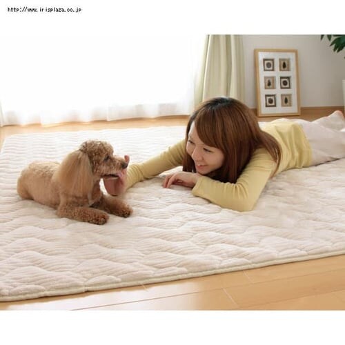 �q�[�g�v���X���O �y190�~190cm�z OHP-1919 �O���[���E�s���N�E�A�C�{���[�E�x�[�W���E�u���E���E�u���b�N_15