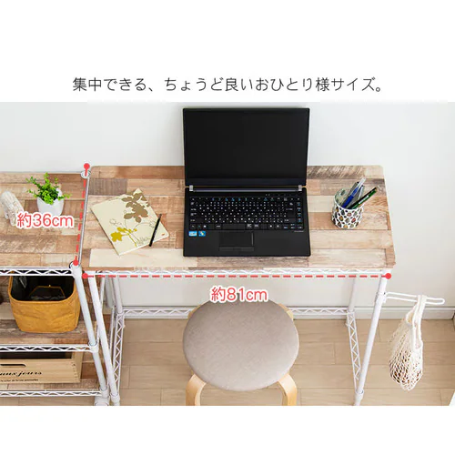 �J���[���^�����b�N ��81cm �f�X�N CMM-D81361 �u���E��_17