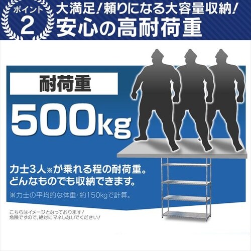 スチールラック幅120cm メタルラック 3段 MR-1209 (ポール直径25mm・棚