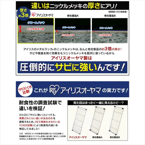 �X�`�[�����b�N ��120cm ���^�����b�N 5�i MR-1218J (�|�[�����a25mm�E�I��5��)_9